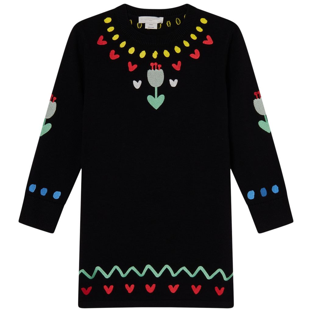 Knitted Dress Black