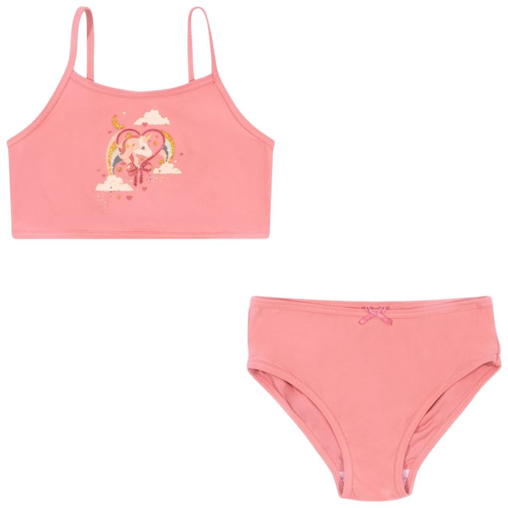 GOTS Riley Bikini Flamingo Plume