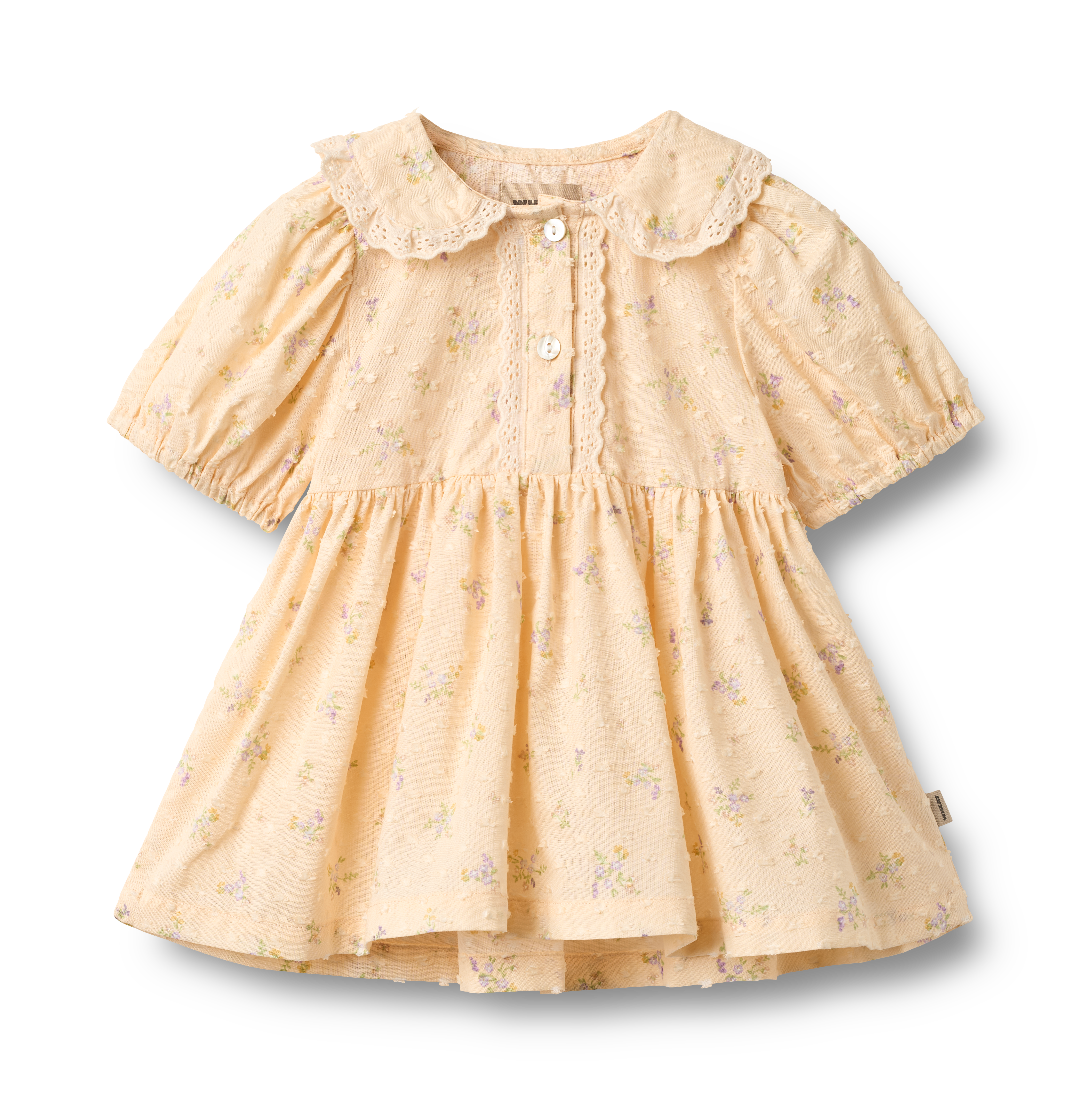 Dress S/S Adele Barely Apricot Flowers