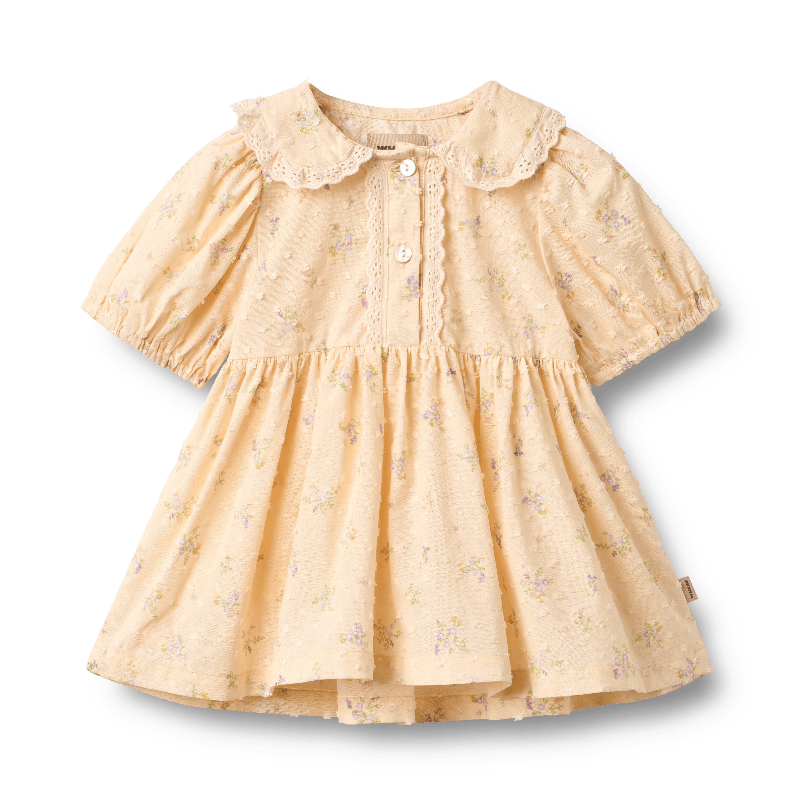 Dress S/S Adele Barely Apricot Flowers