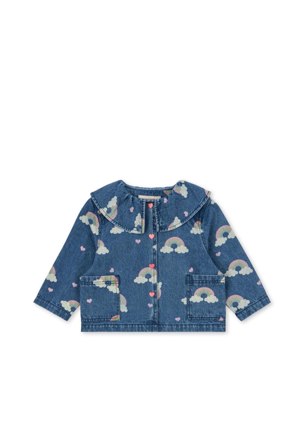 Magot Denim Shirt Gots Rainbow