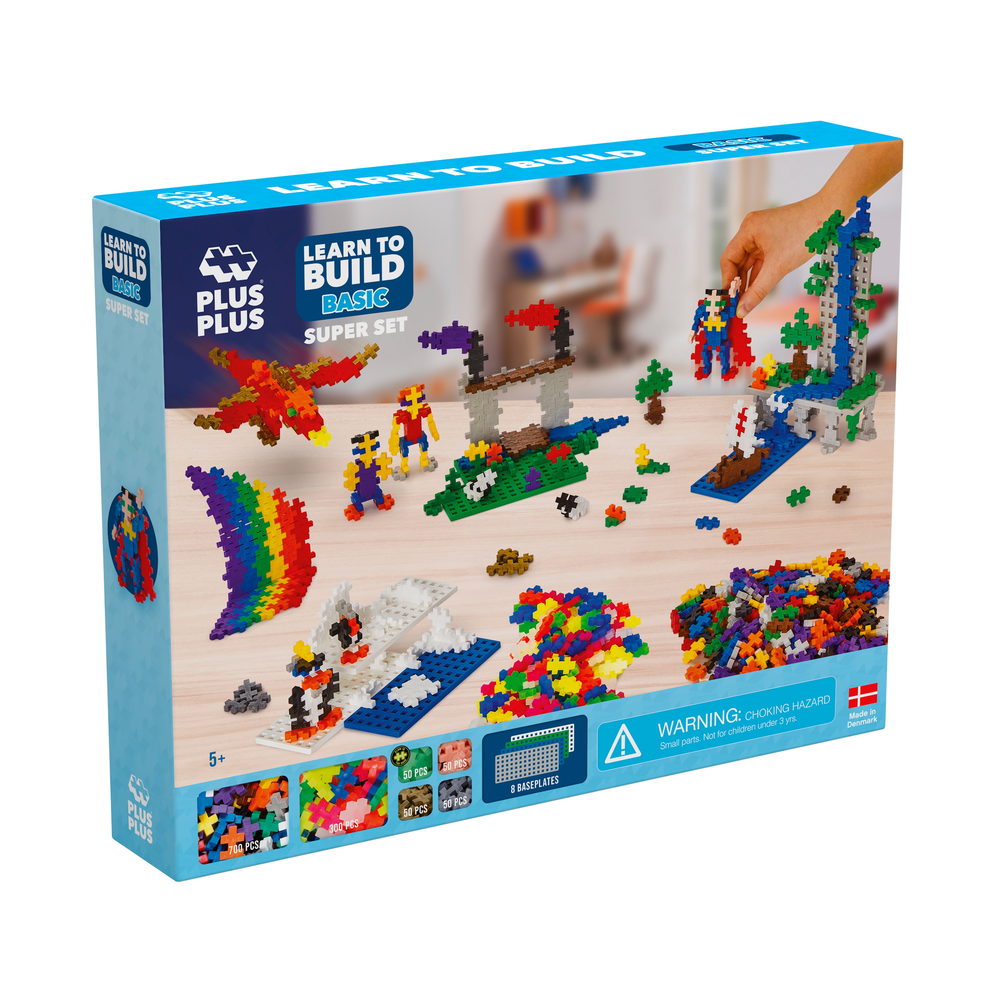 1200-Piece Plus-Plus® Basic Learn To Build Super Set