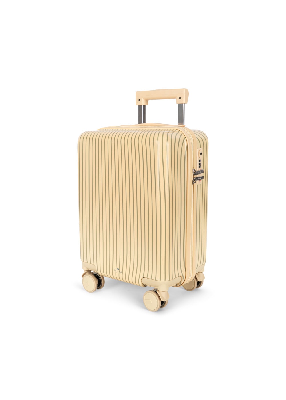 Travel Suitcase Tea Stripe