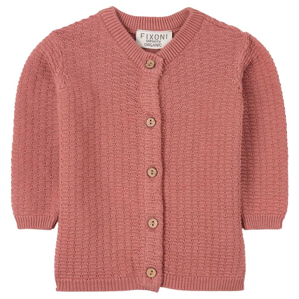 Knit Neuletakki Dusty Rose