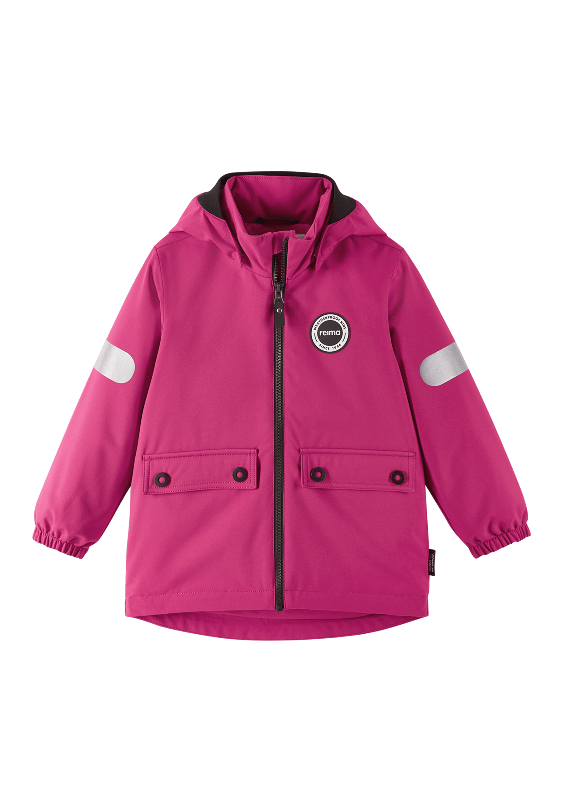 ReimaTec Symppis Waterproof Jacket Rosy Berry