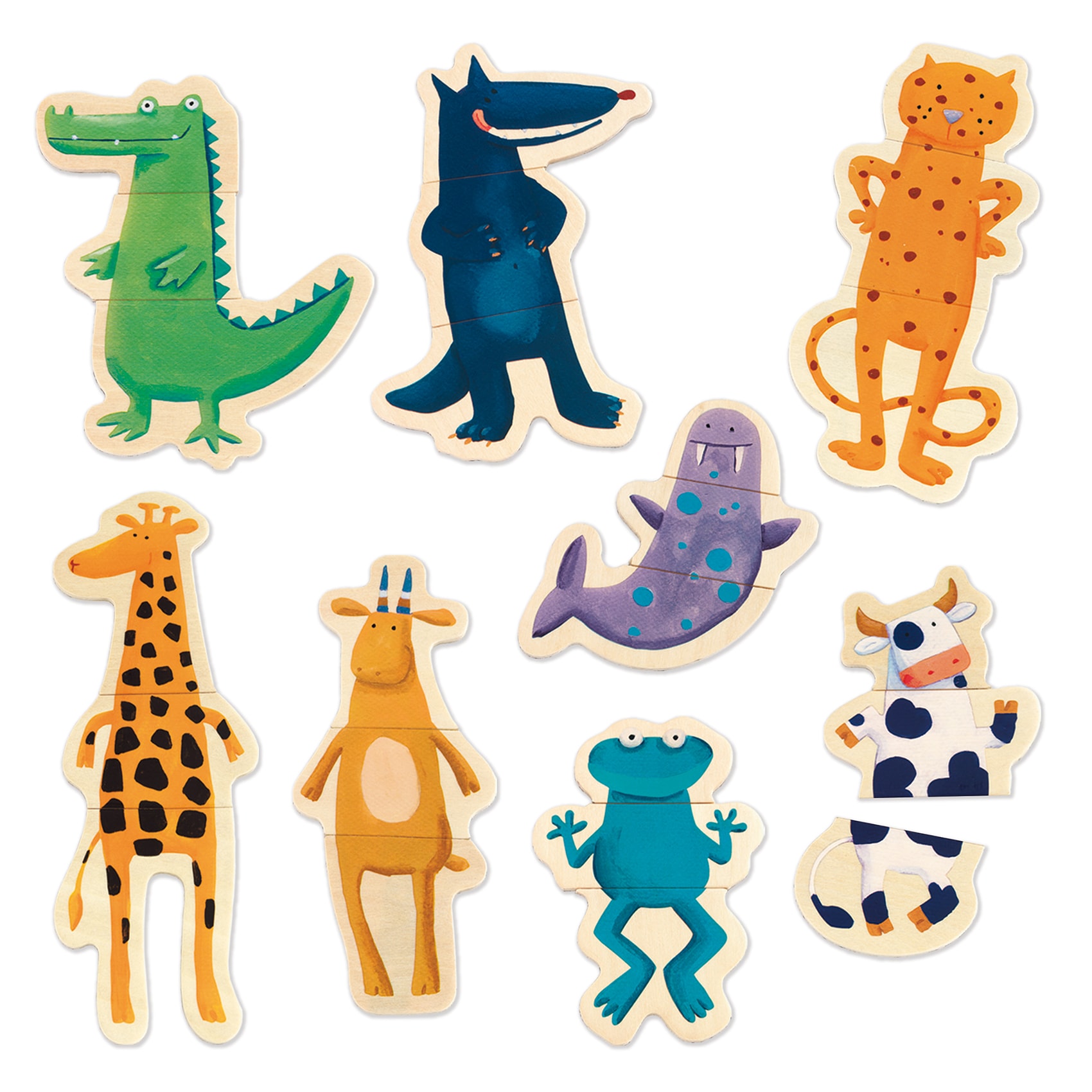 Crazy Magnetic Animal Puzzle Multi 