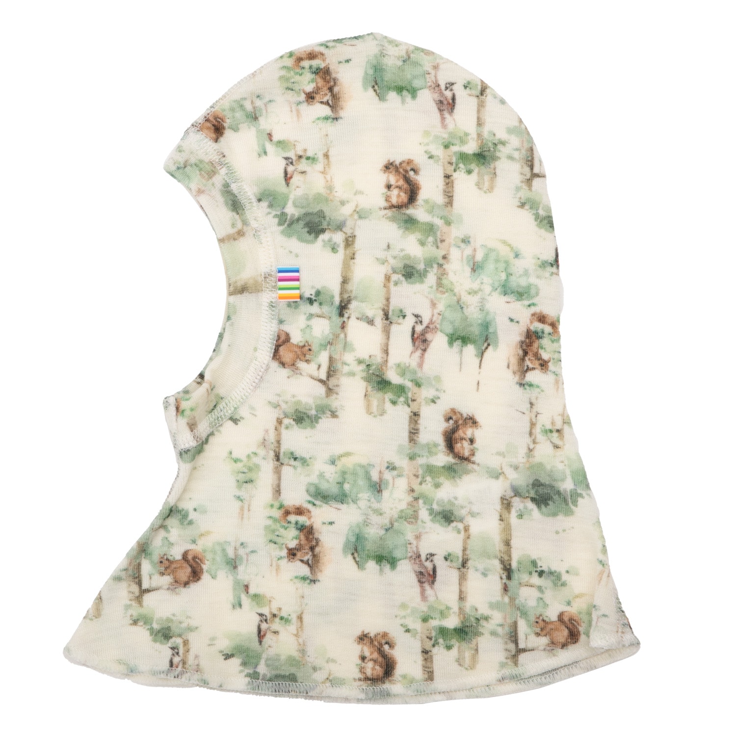 Single-Layer Wool Balaclava Off White