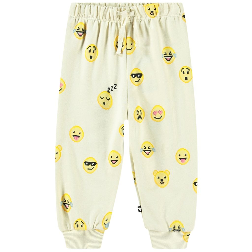 GOTS Simeon Joggingbukser Happy Pixels