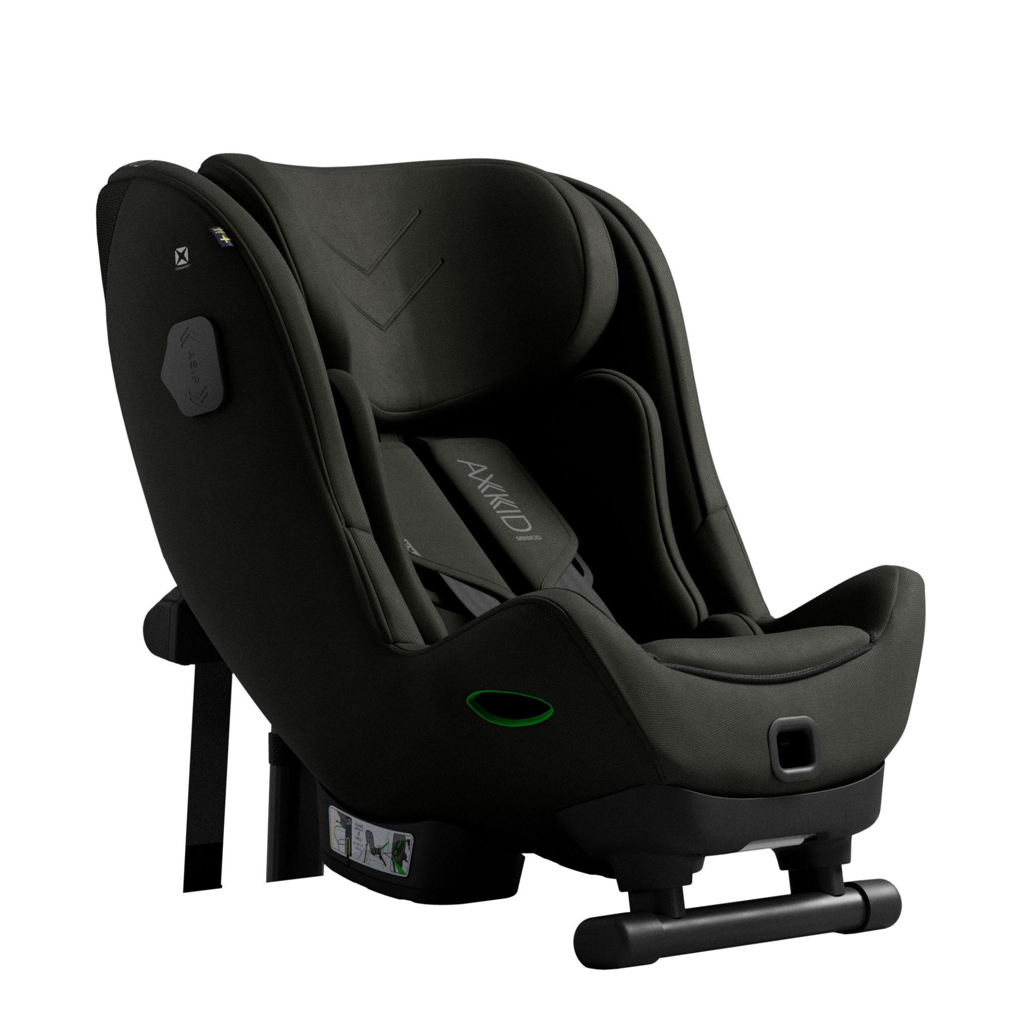 Minikid 4 Max Bakåtvänd Bilbarnstol 0-7Y / 61-125 Cm Forest Moss Green