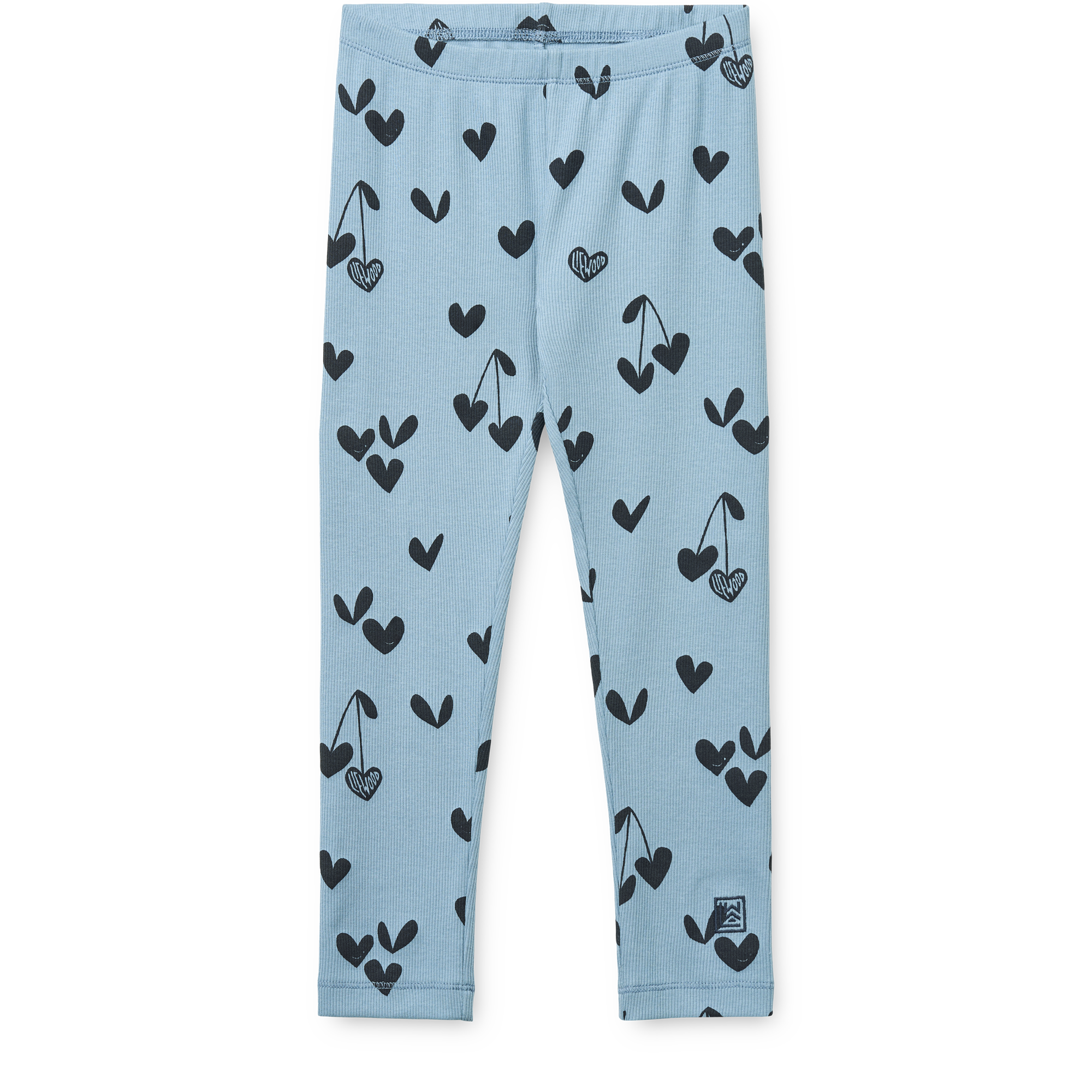 Marien Printed Rib Leggings Sweethearts Beach