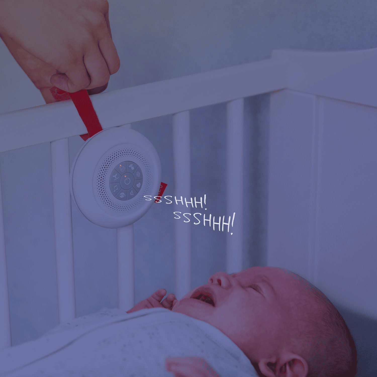 Suzy The Shusher Bærbar Smokk White