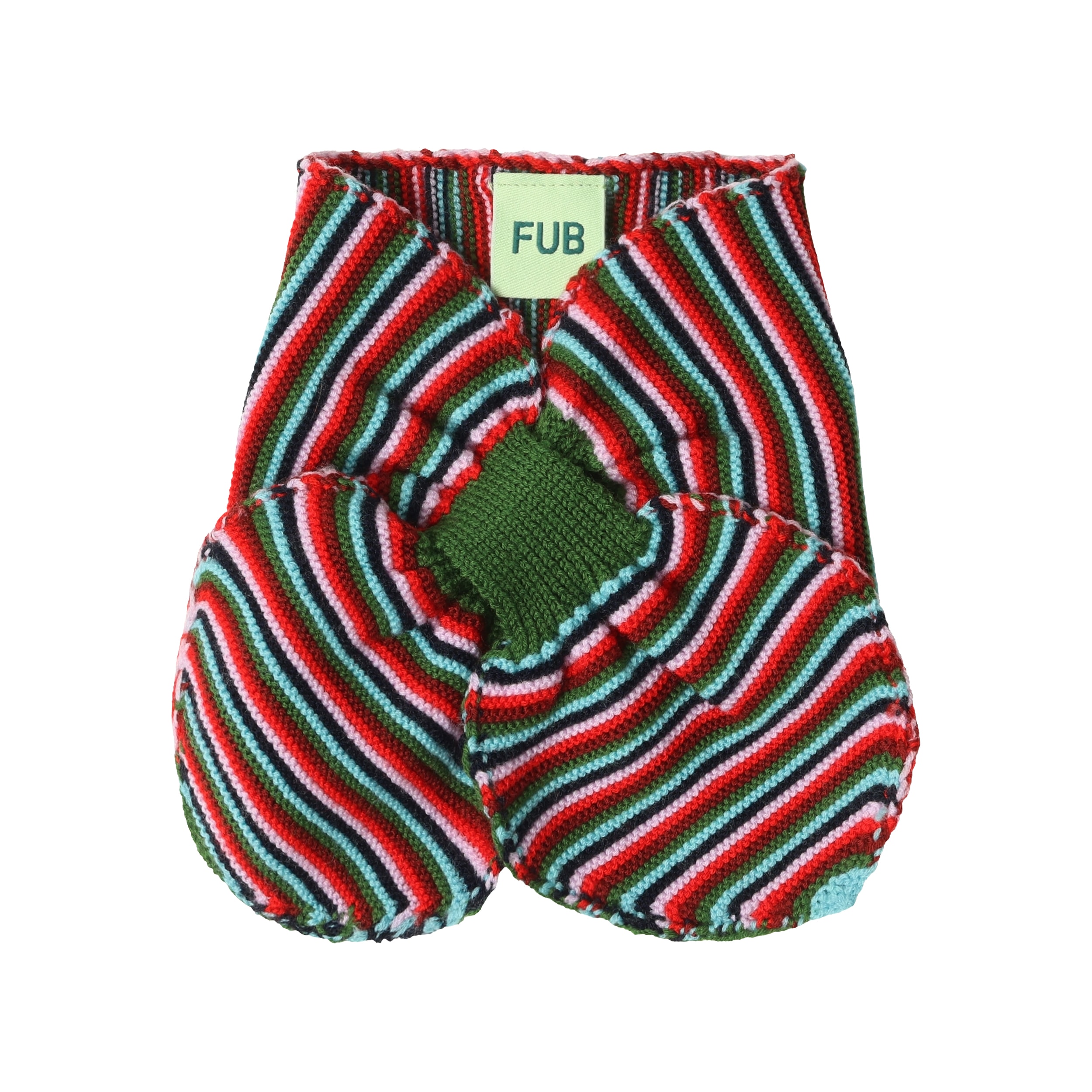 Tørklæde Af Uld Til Slædekørsel Multi Stripe