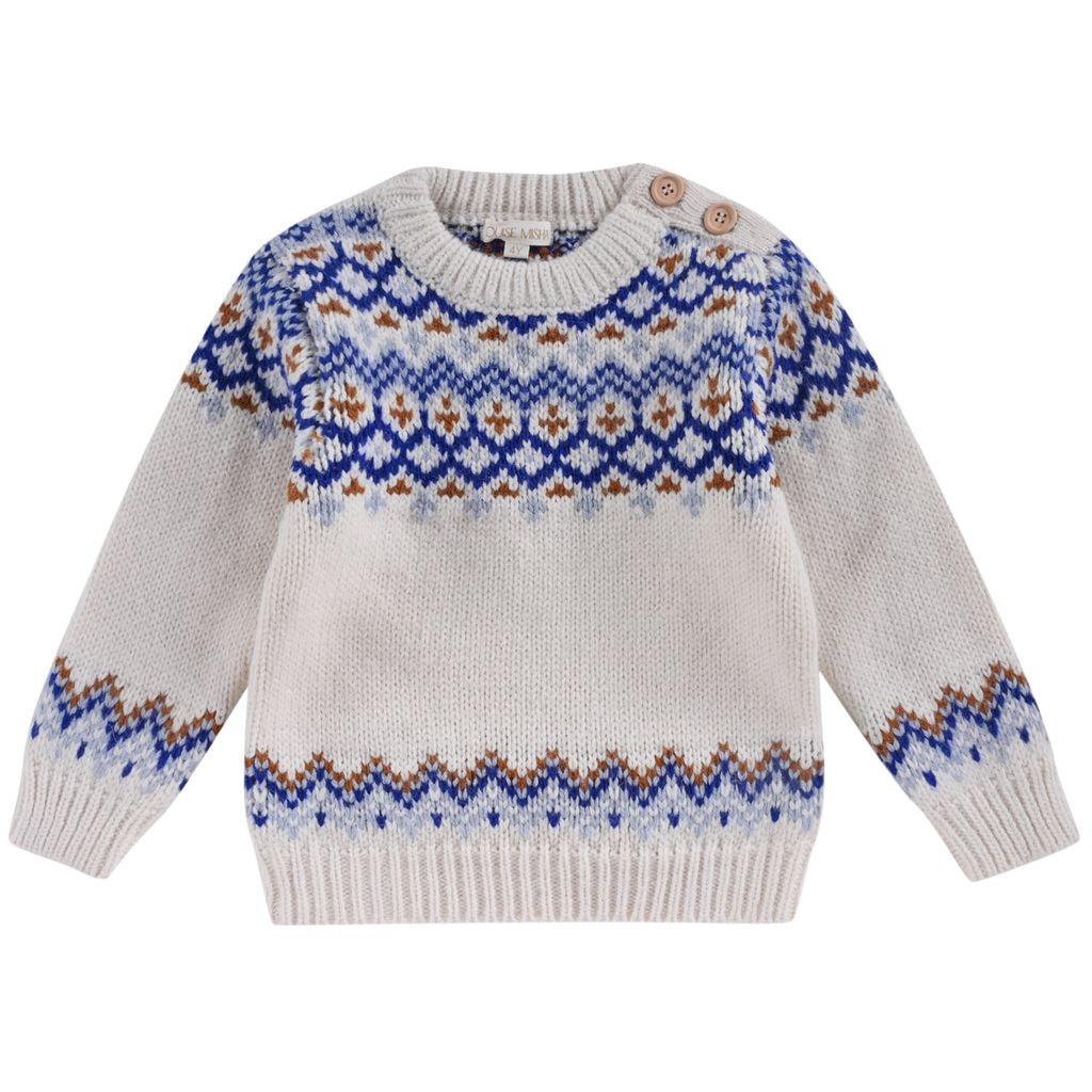 Lounis Knitted Sweater Cream