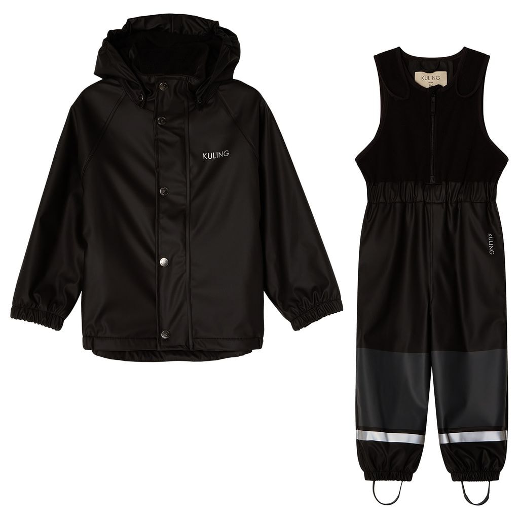 Ottawa Fodrat Regnställ Always Black