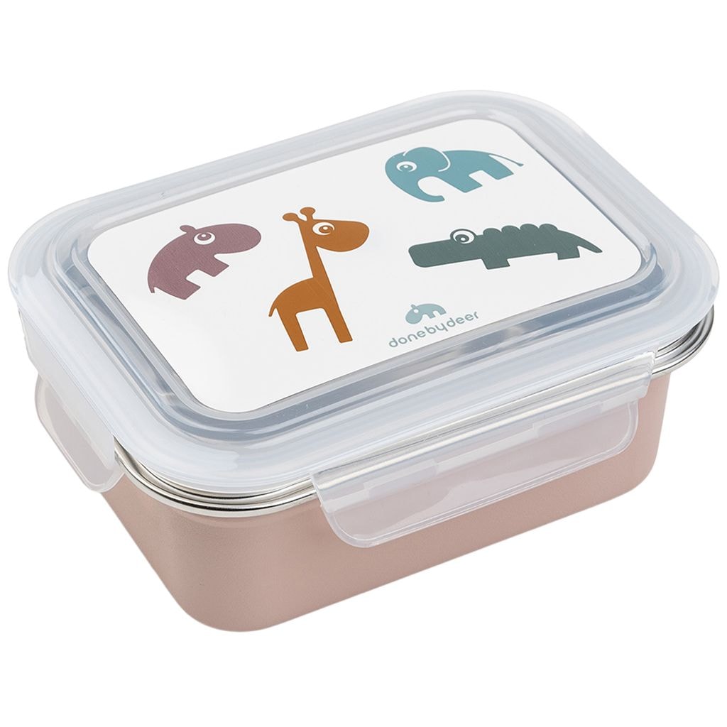 Deer Friends Madkasse Pulver Pink