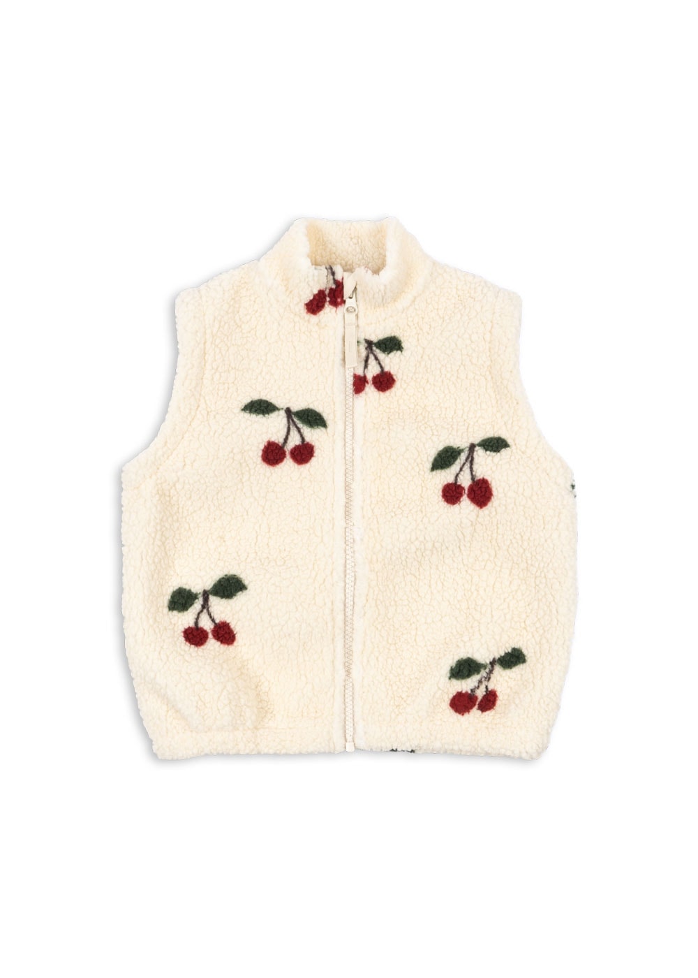 Jody Teddy Vest Ma Grande Cerise