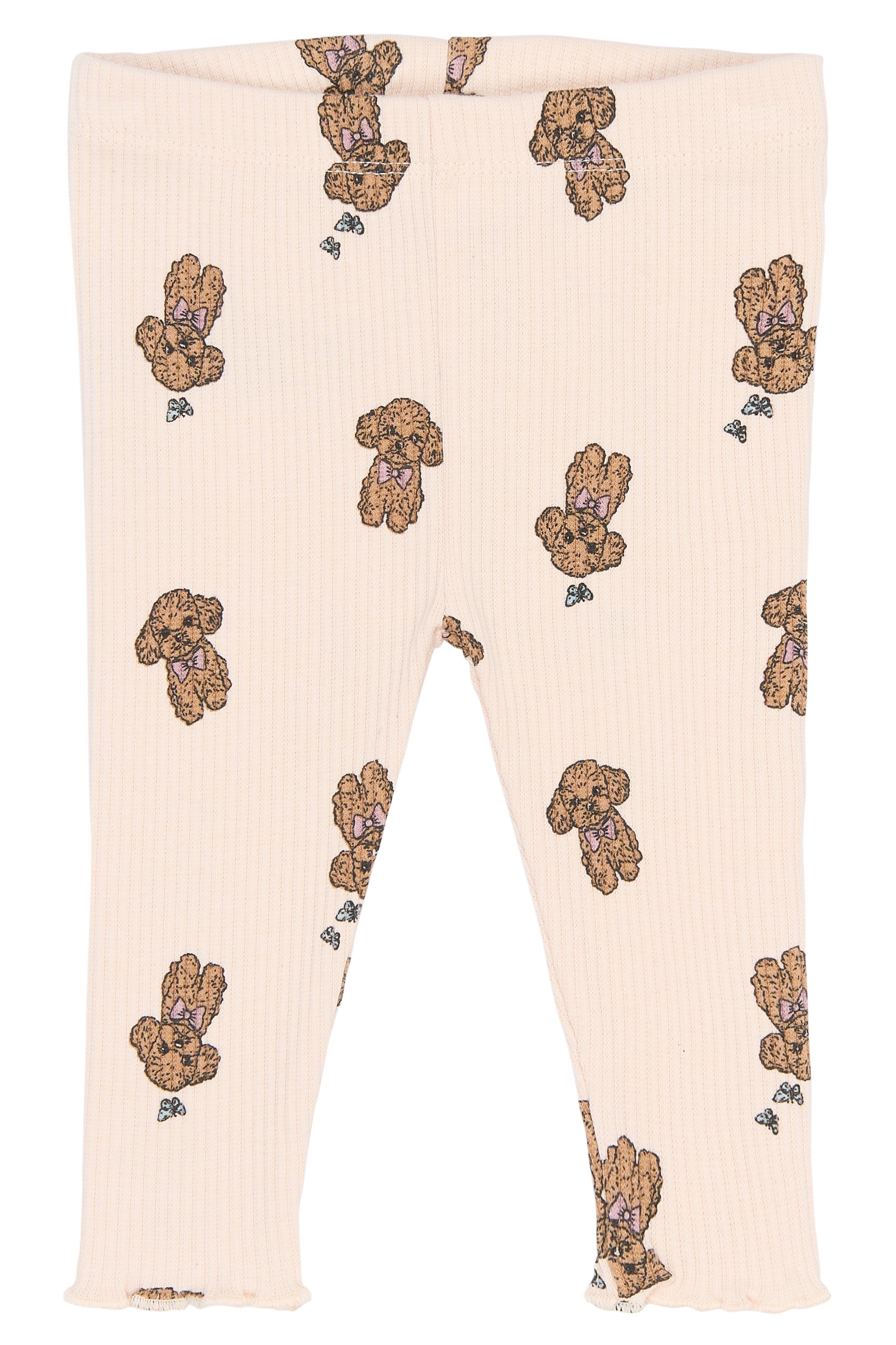 SBSona Rib Leggings Silver Peony Aop 