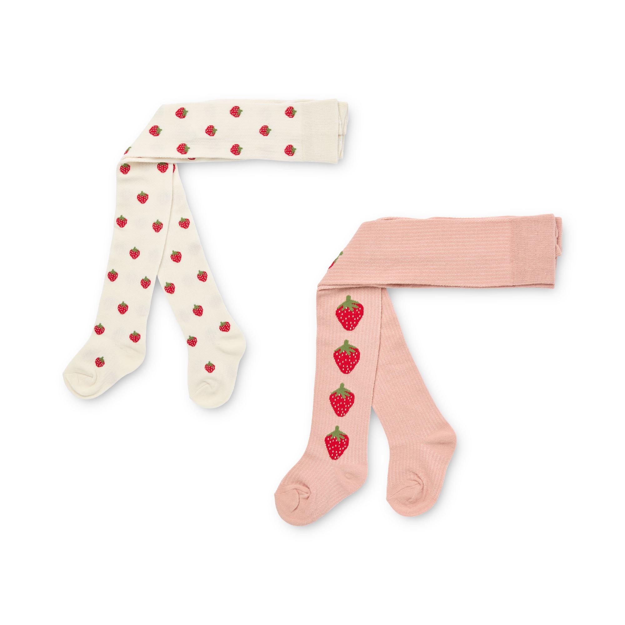 Vera 2-pack Strumpbyxor Pointelle Berry 