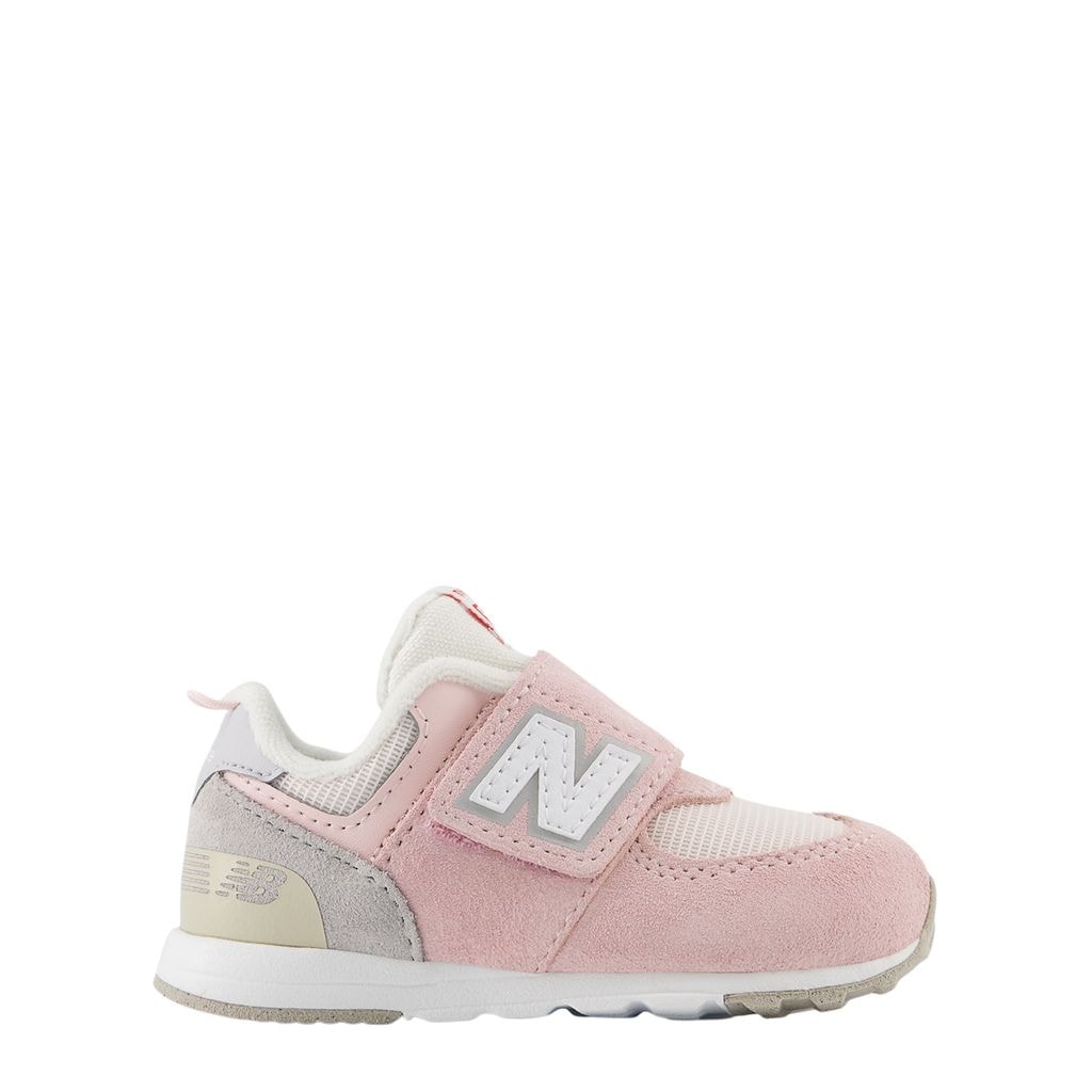 574 Baby NEW-B Hook & Loop Sneakers Shell Pink