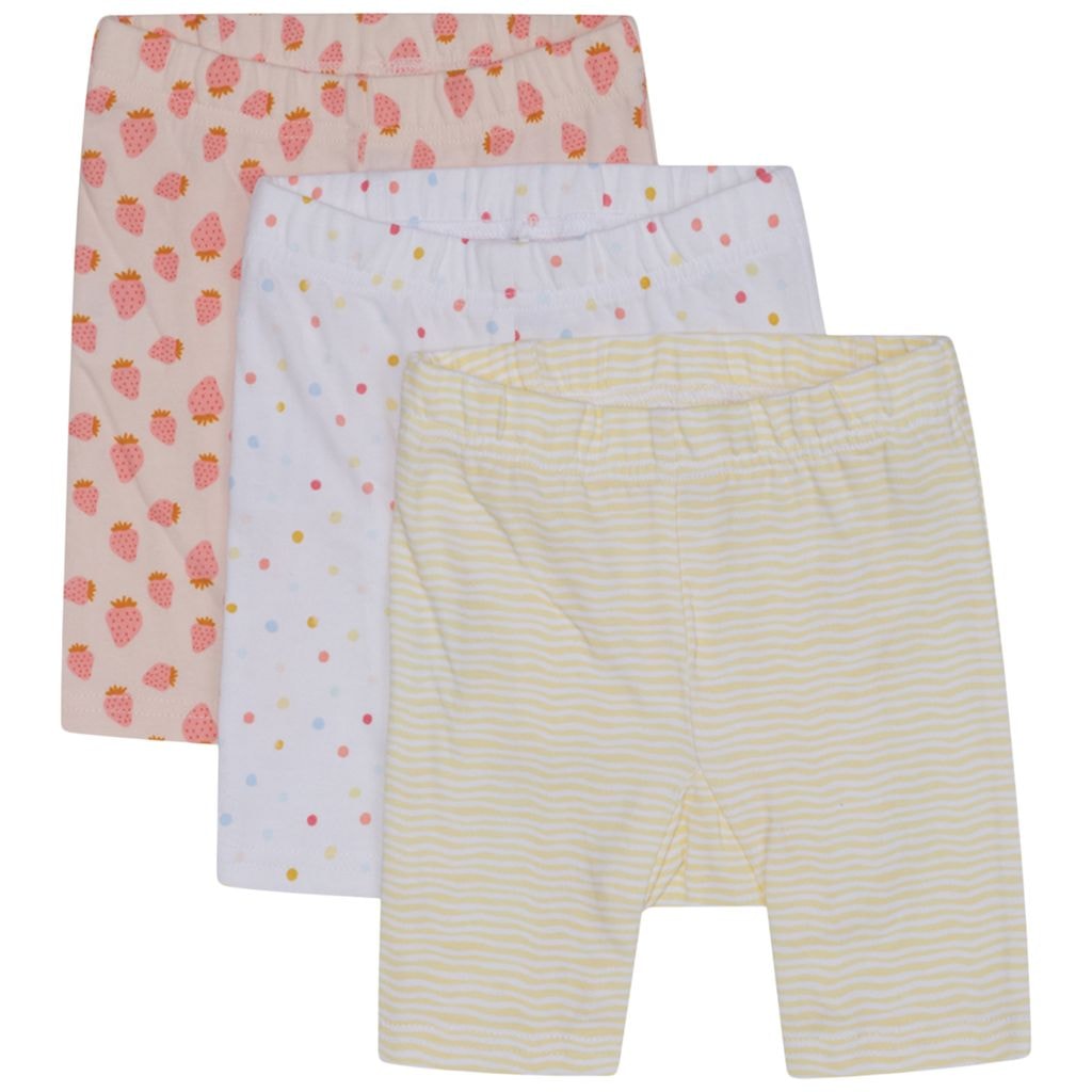 3 kpl Labika Shortsit Skin Chalk