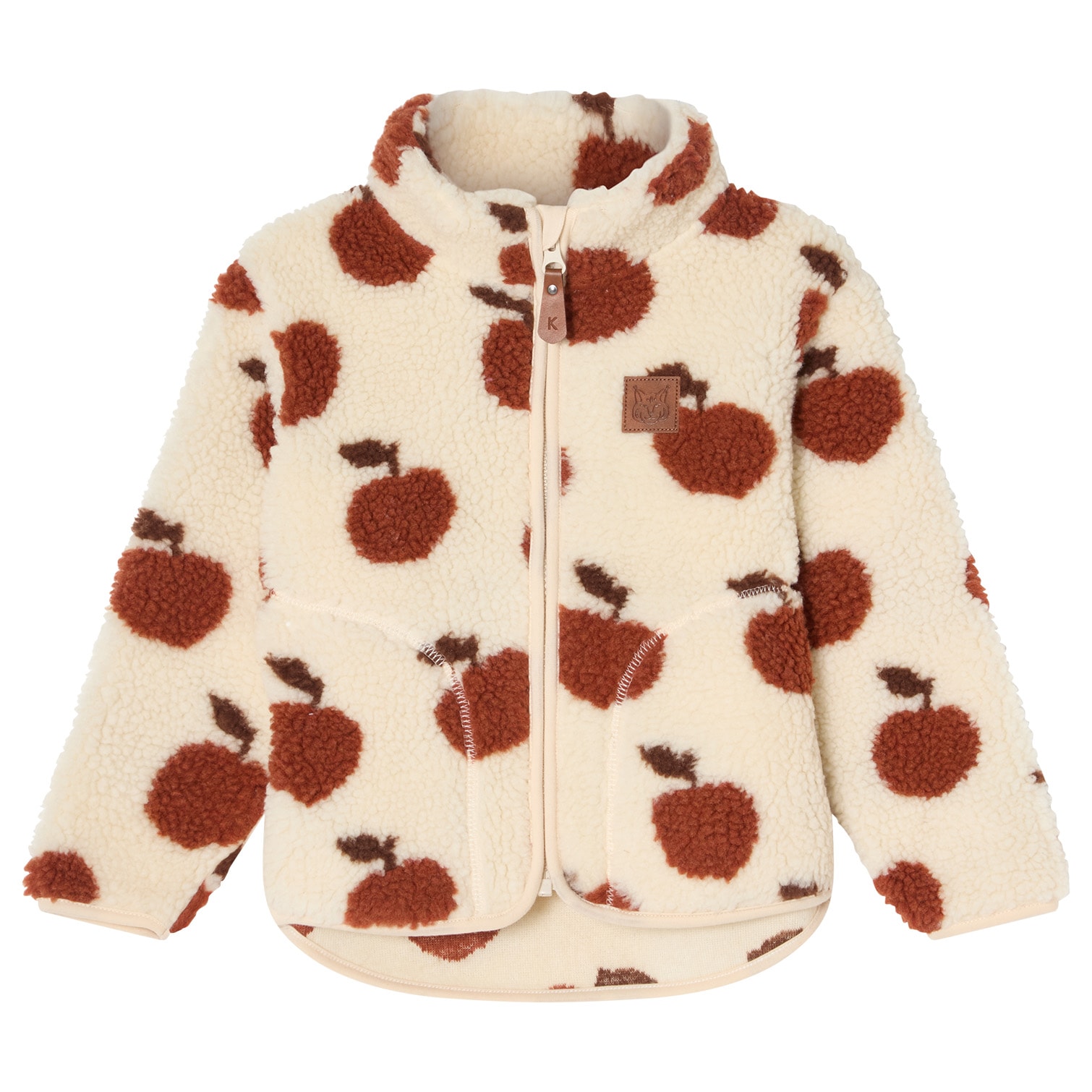 Austin Pile Fleece Jacket Apples