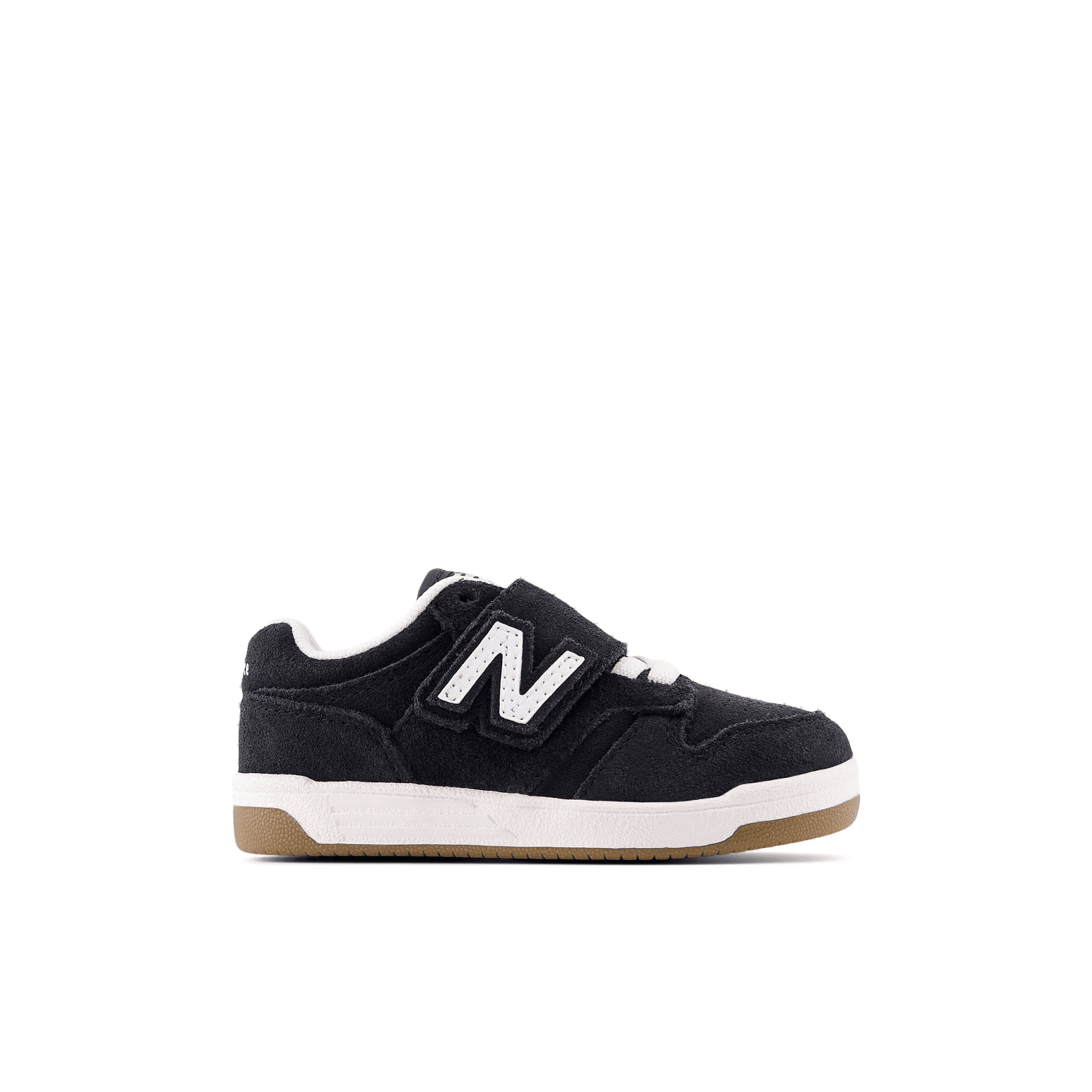 480 Kids NEW-B Hook & Loop Sneakers Black