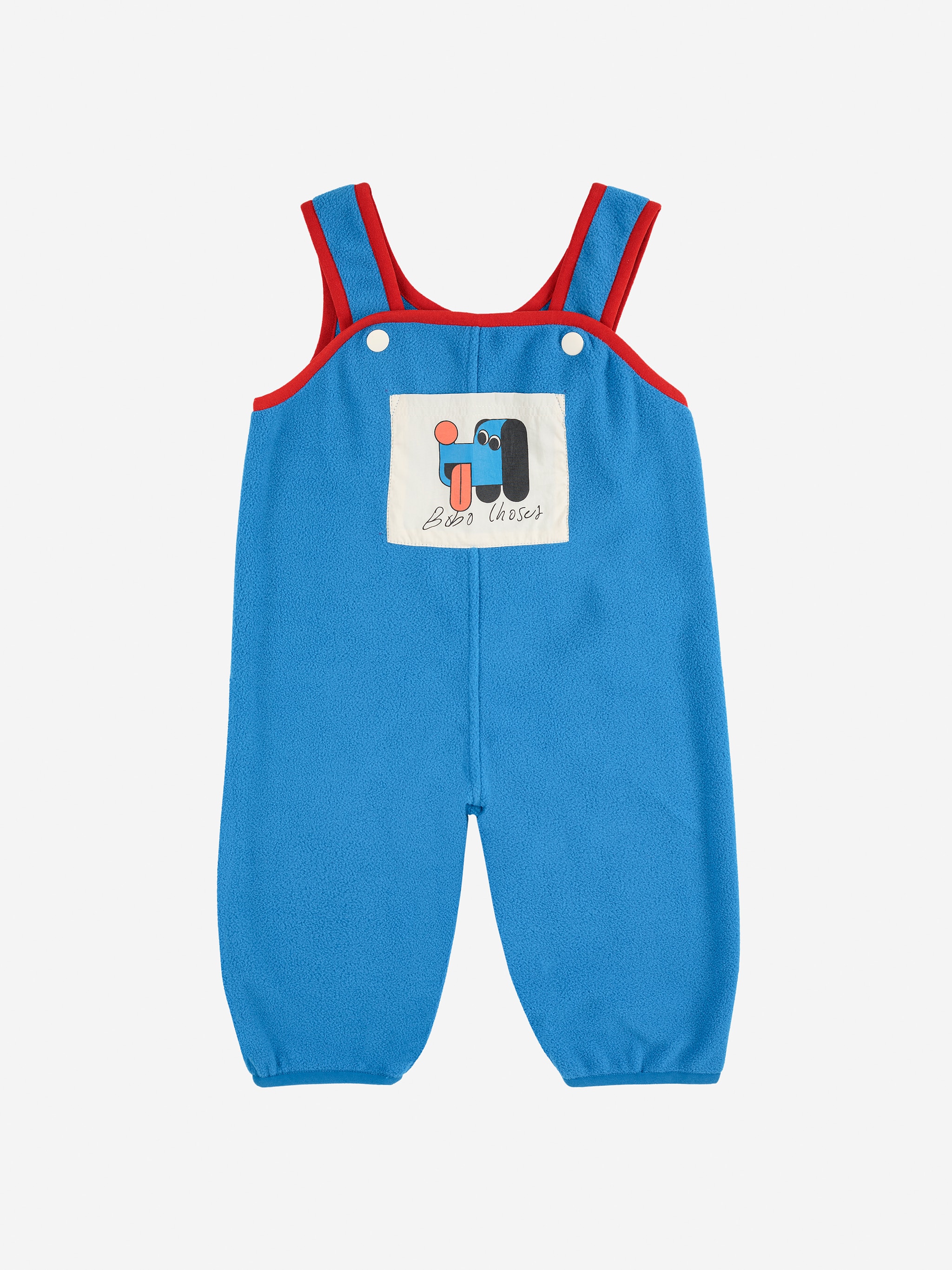 Doggy Mate Fleece Overall Blue