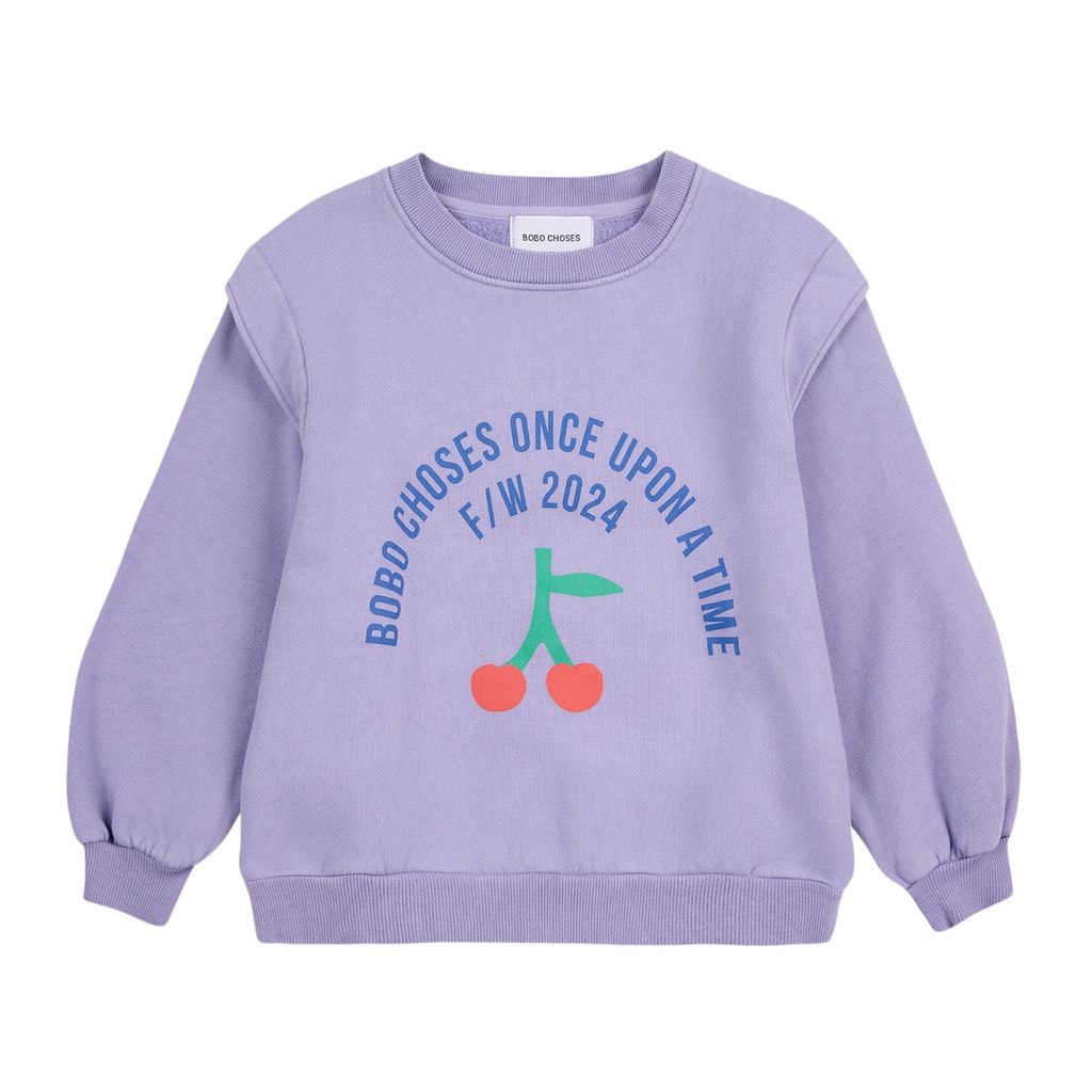 Bobo Circle Sweatshirt Lavender