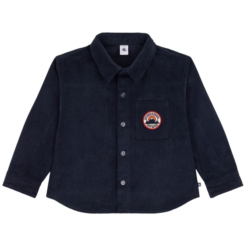Corduroy Shirt Navy