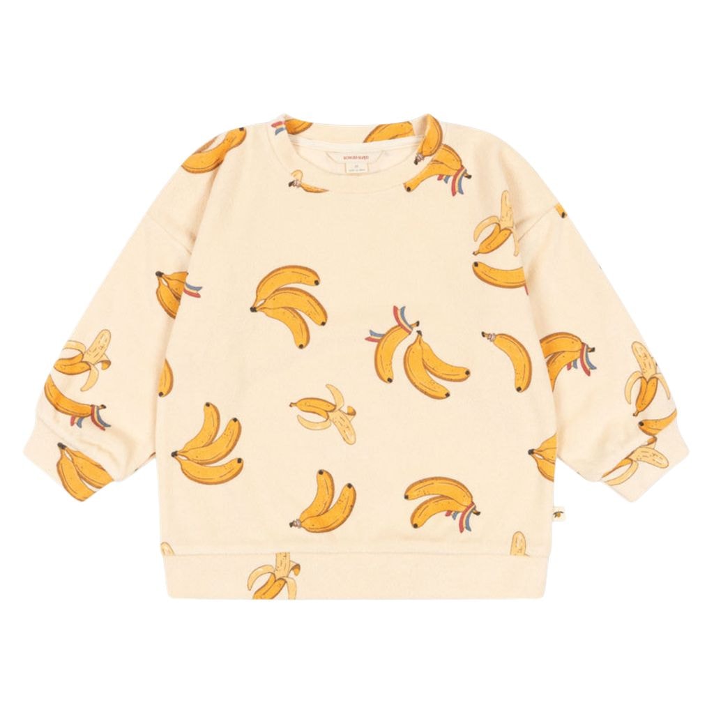 GOTS Itty Sweatshirt Go Bananas