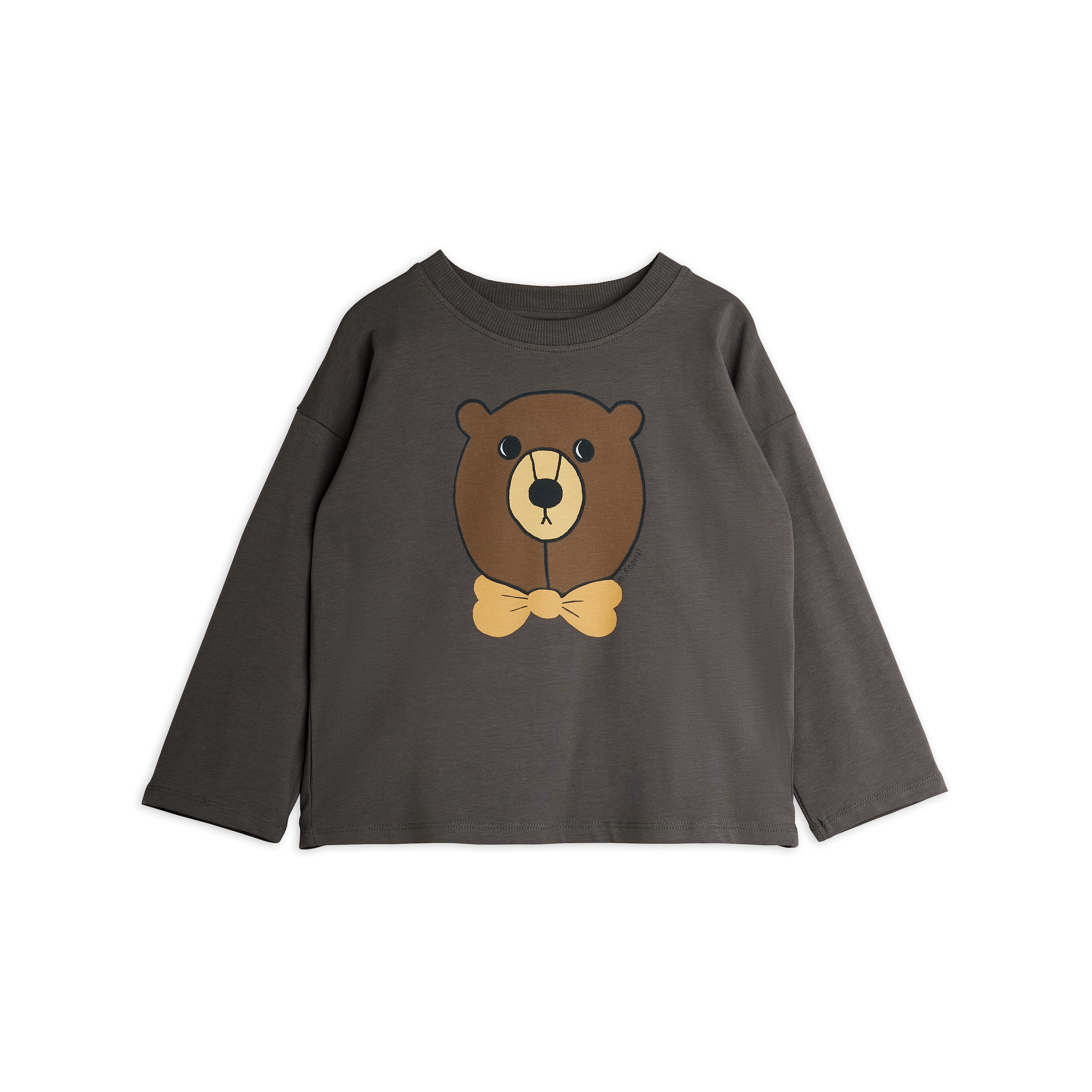 Bear Sp Ls Top Grey