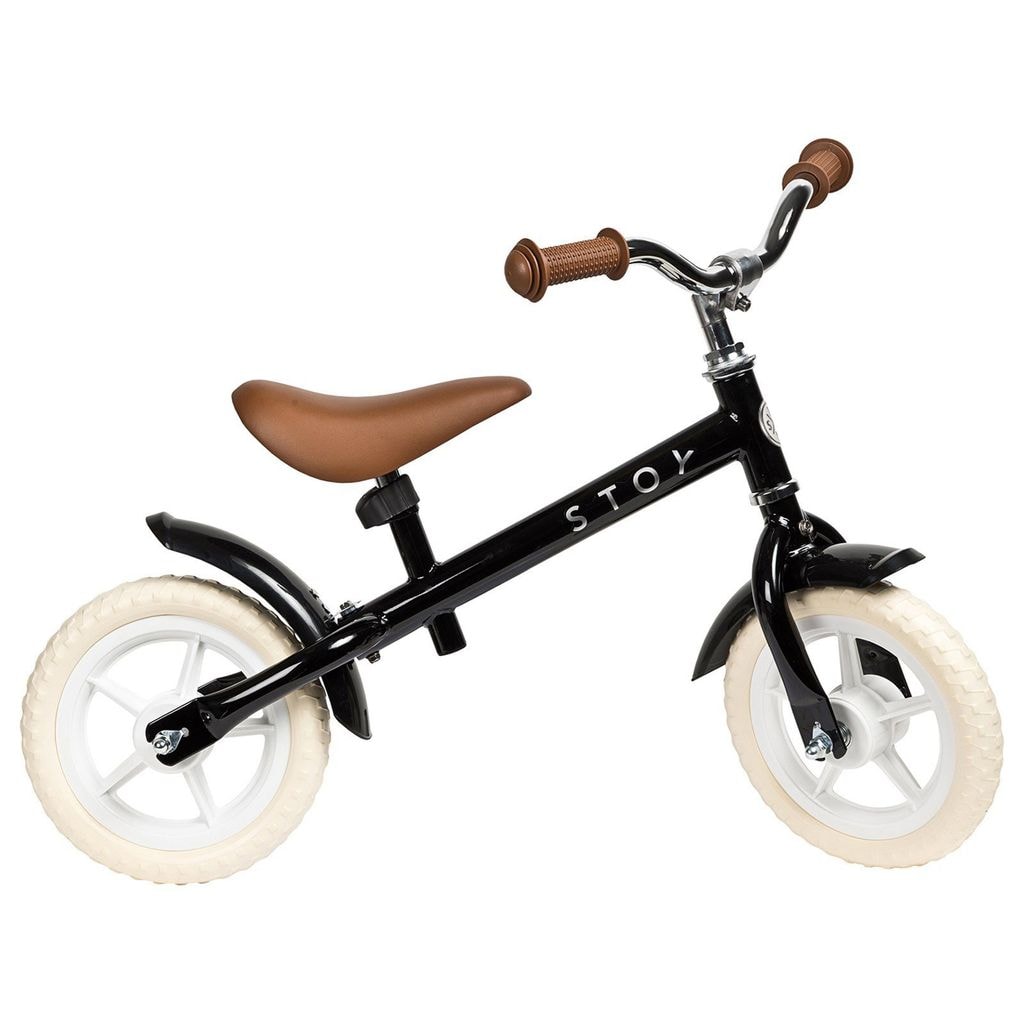 10" Vintage Balancecykel Sort