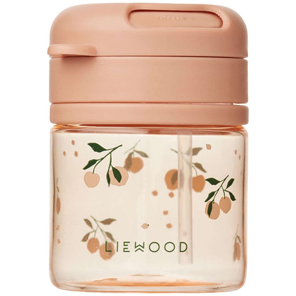 Pavia Tritan-tillverkad Sugrörsmugg Peach / Sea Shell