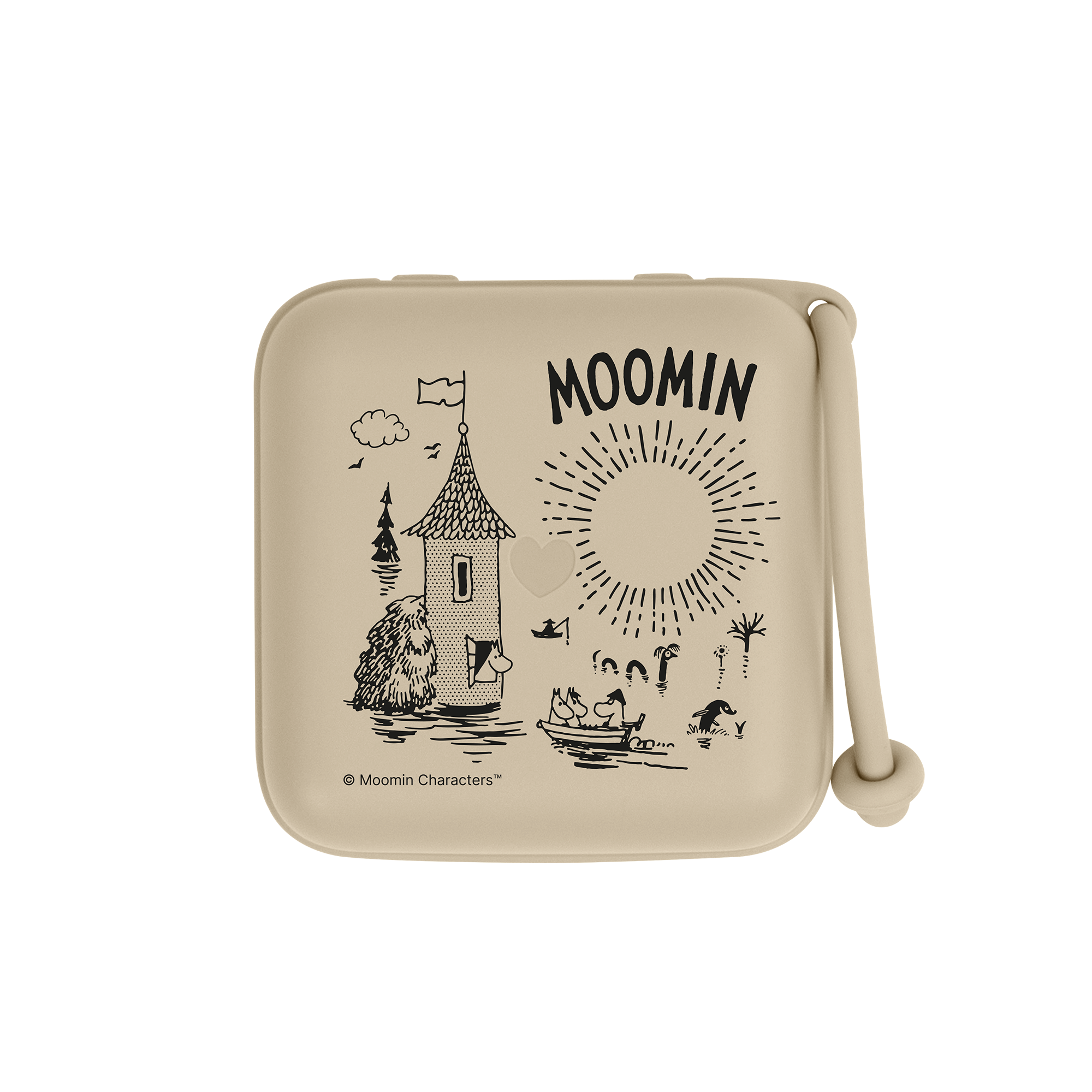 BIBS X Moomins Nappförvaringslåda Vanilla