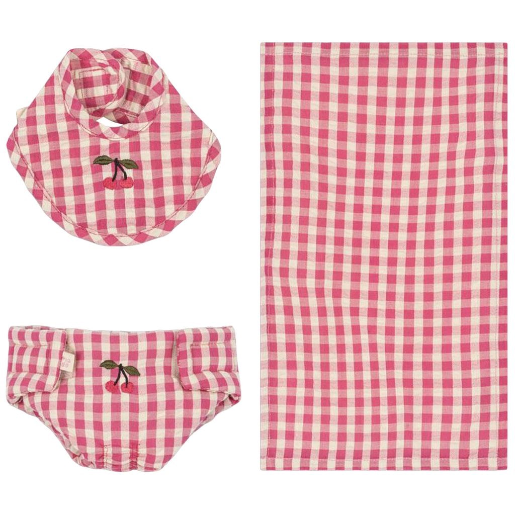 Nuken Lastenhuoneen Setti Bubblegum Check