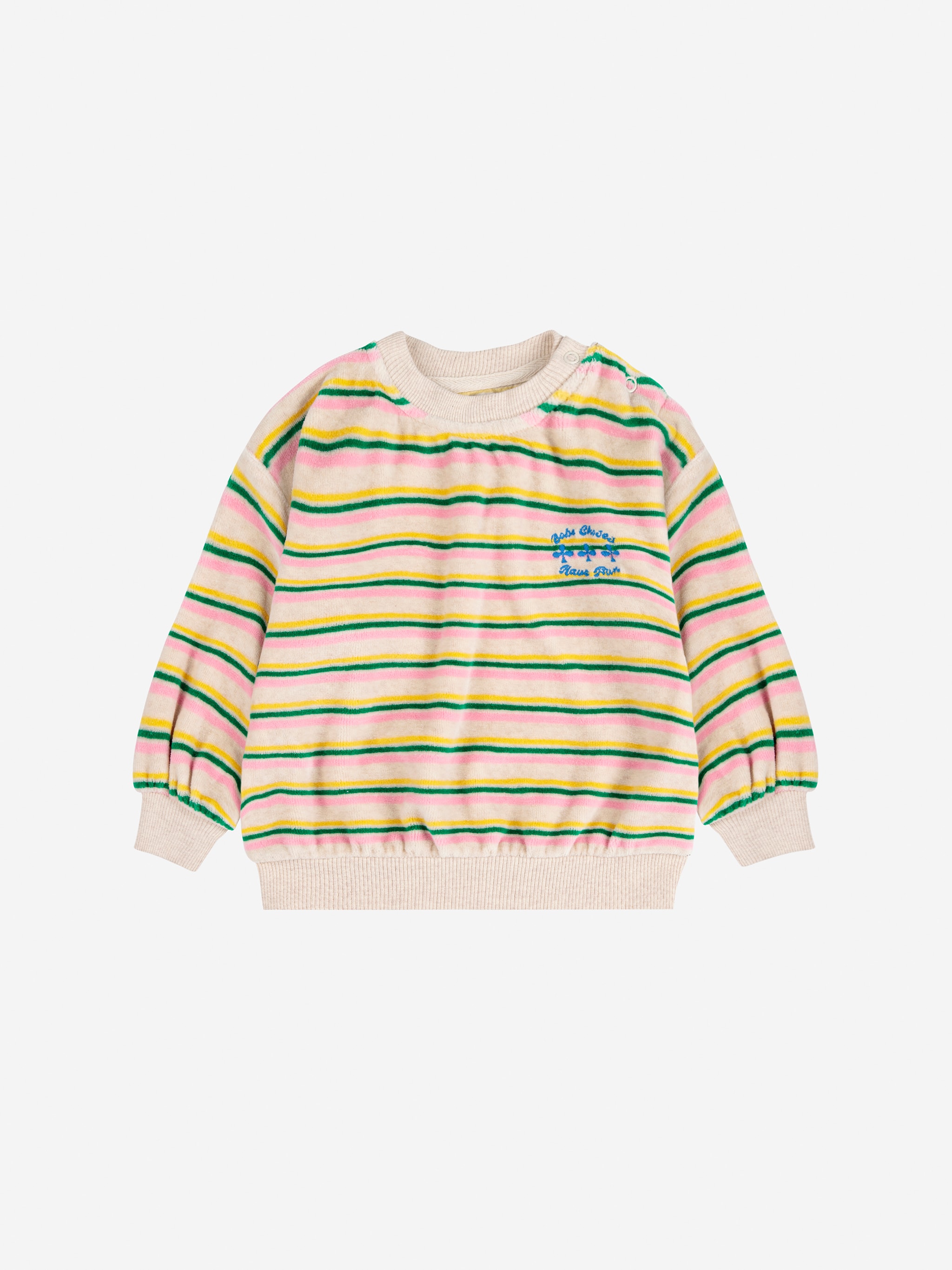Have Fun Striped Sweatshirt Multicolor