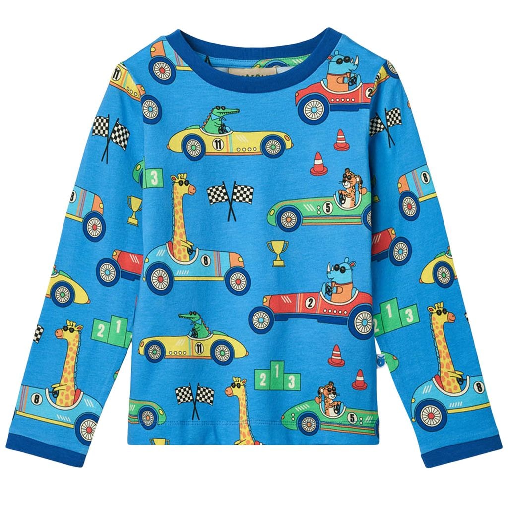 Race Cars Långärmad T-shirt Tropic Sea