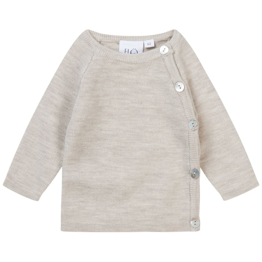 Kaya Knit Sweater Oat Melange
