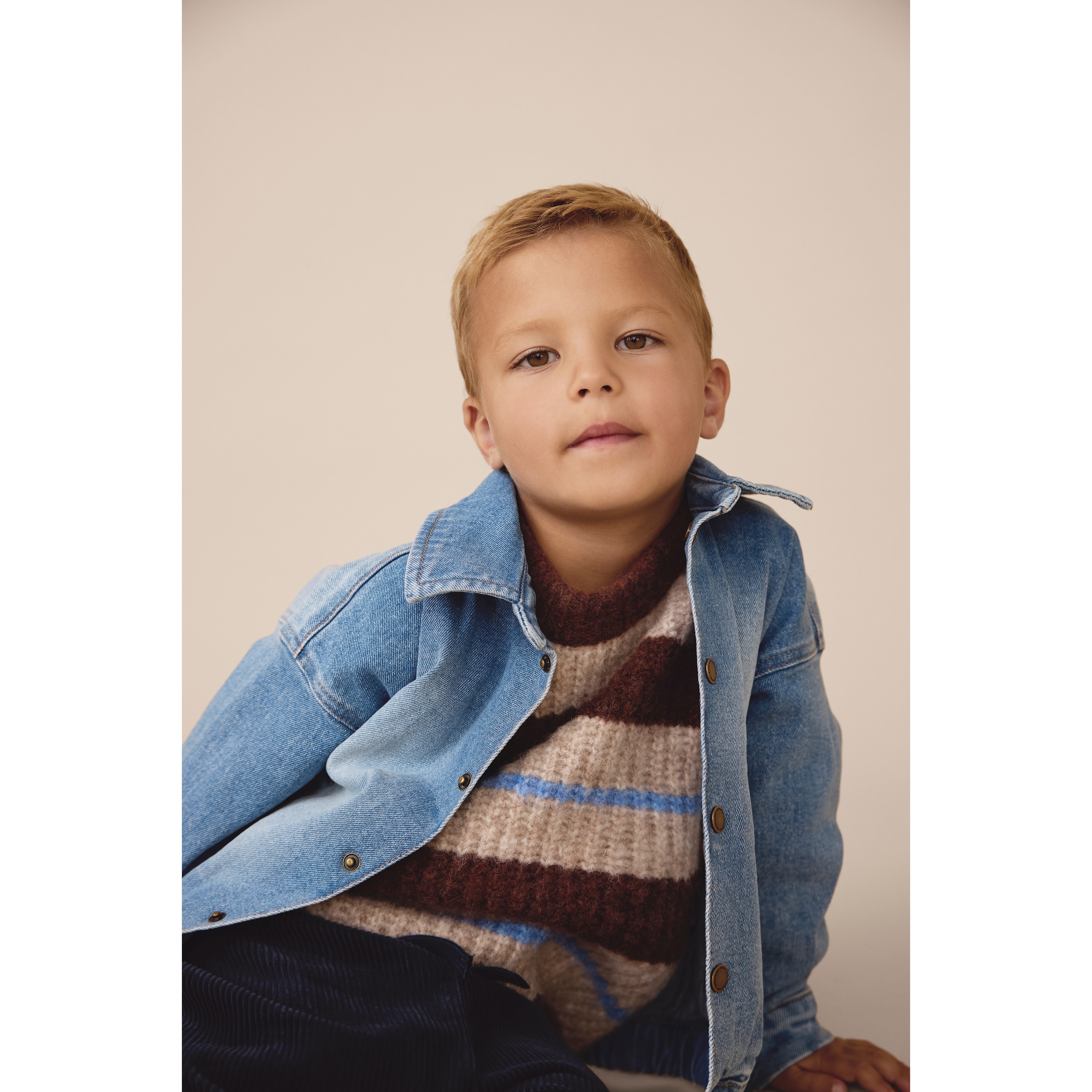 Stickad Tröja Chateau Gray