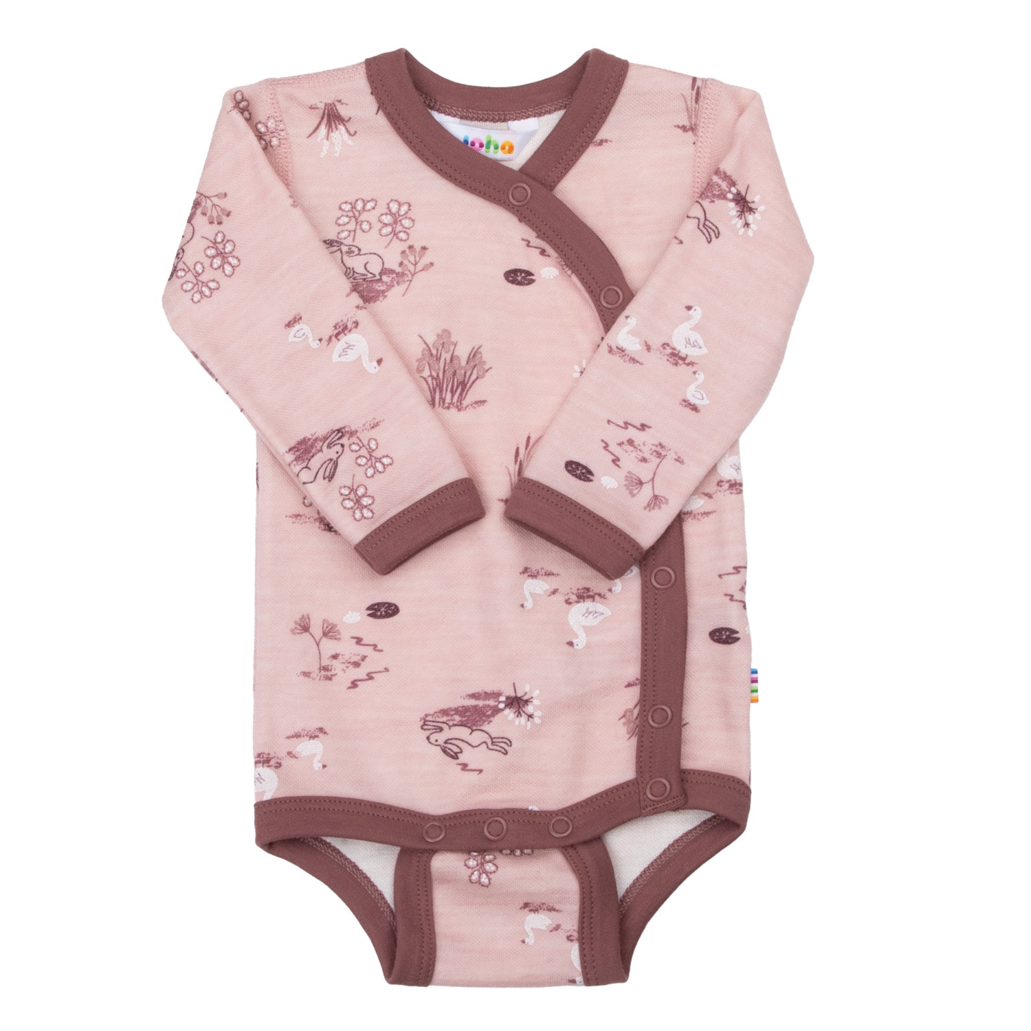 Babyull Body Med Sidelukking Light Pink