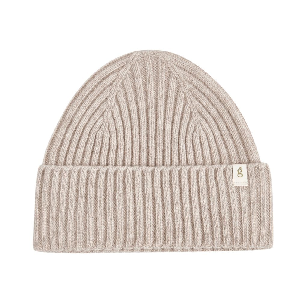 Rib-knit Hat Oat