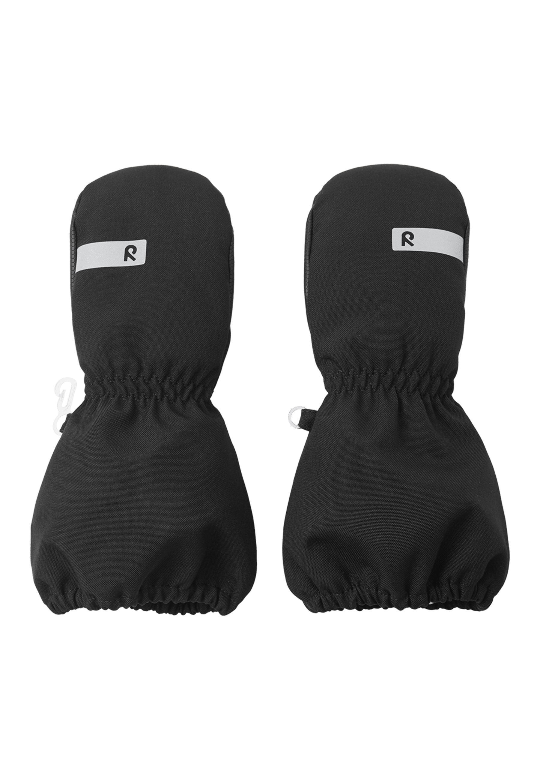 Moffen Woven Mittens Black 