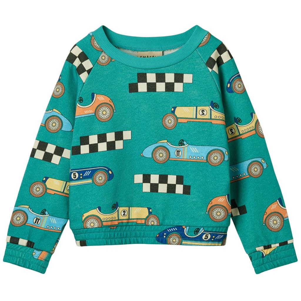 Sweatshirt Racerbiler Teal