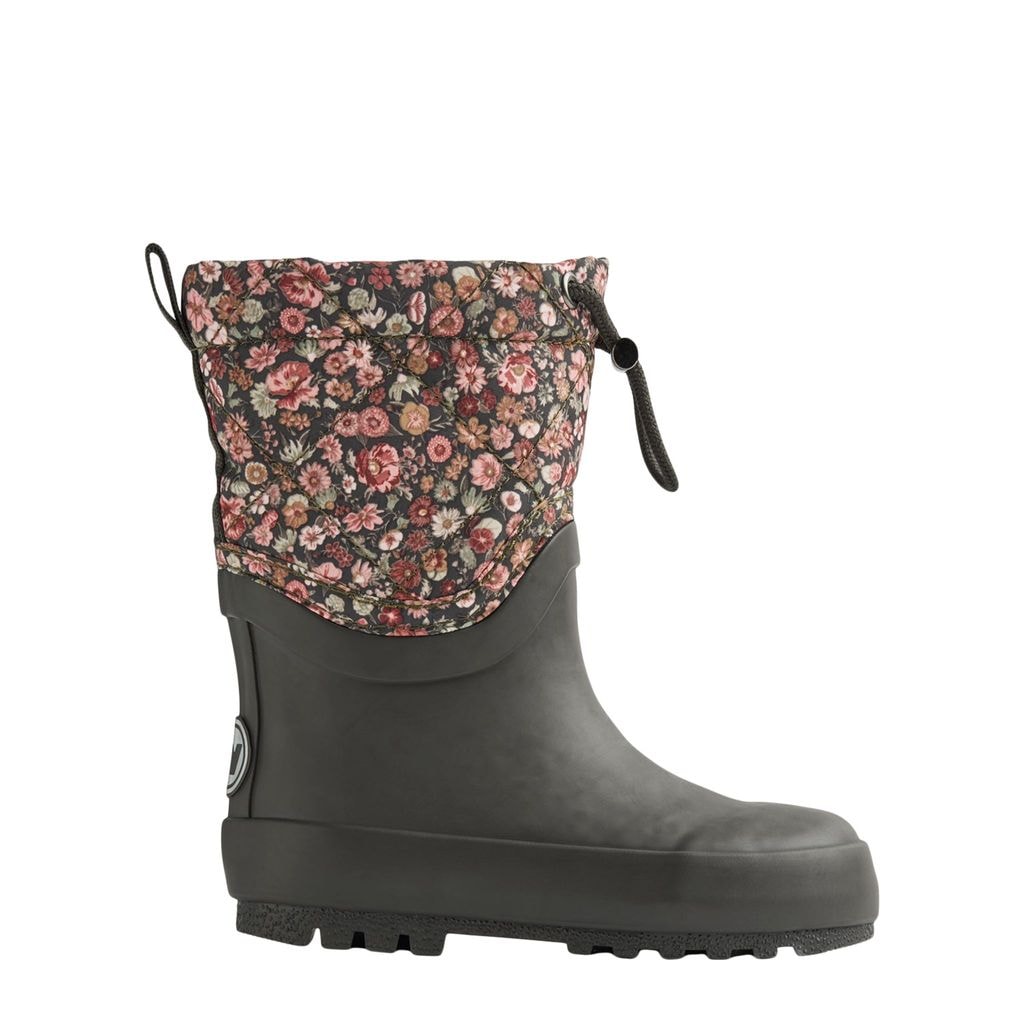 Drizzle Thermo Snowboot Raven Wild Flowers
