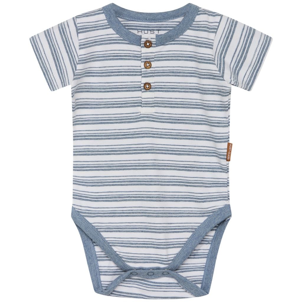 Bob Randig Baby Body Blue Fog Melange