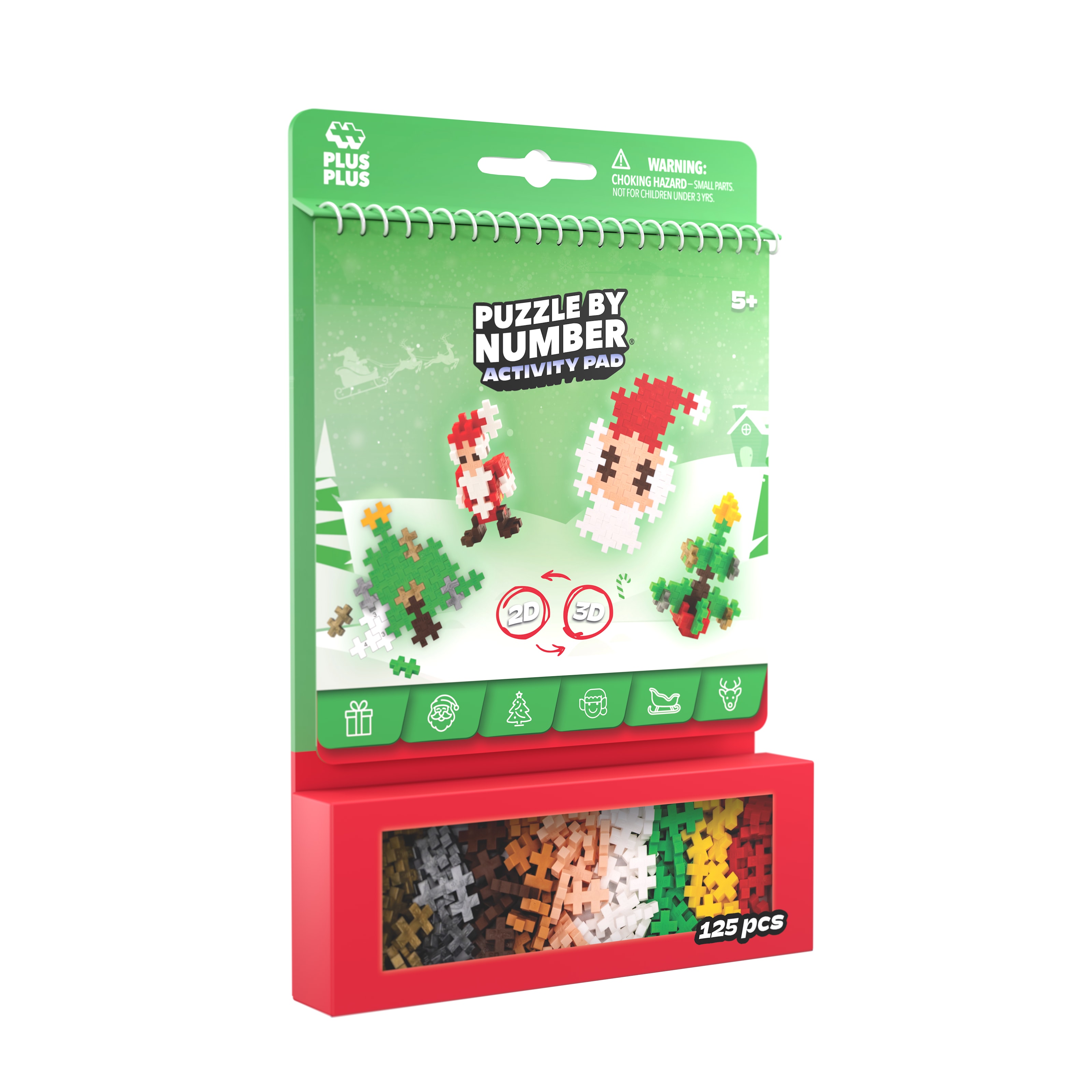 Activity Pad 125 Stk. Christmas