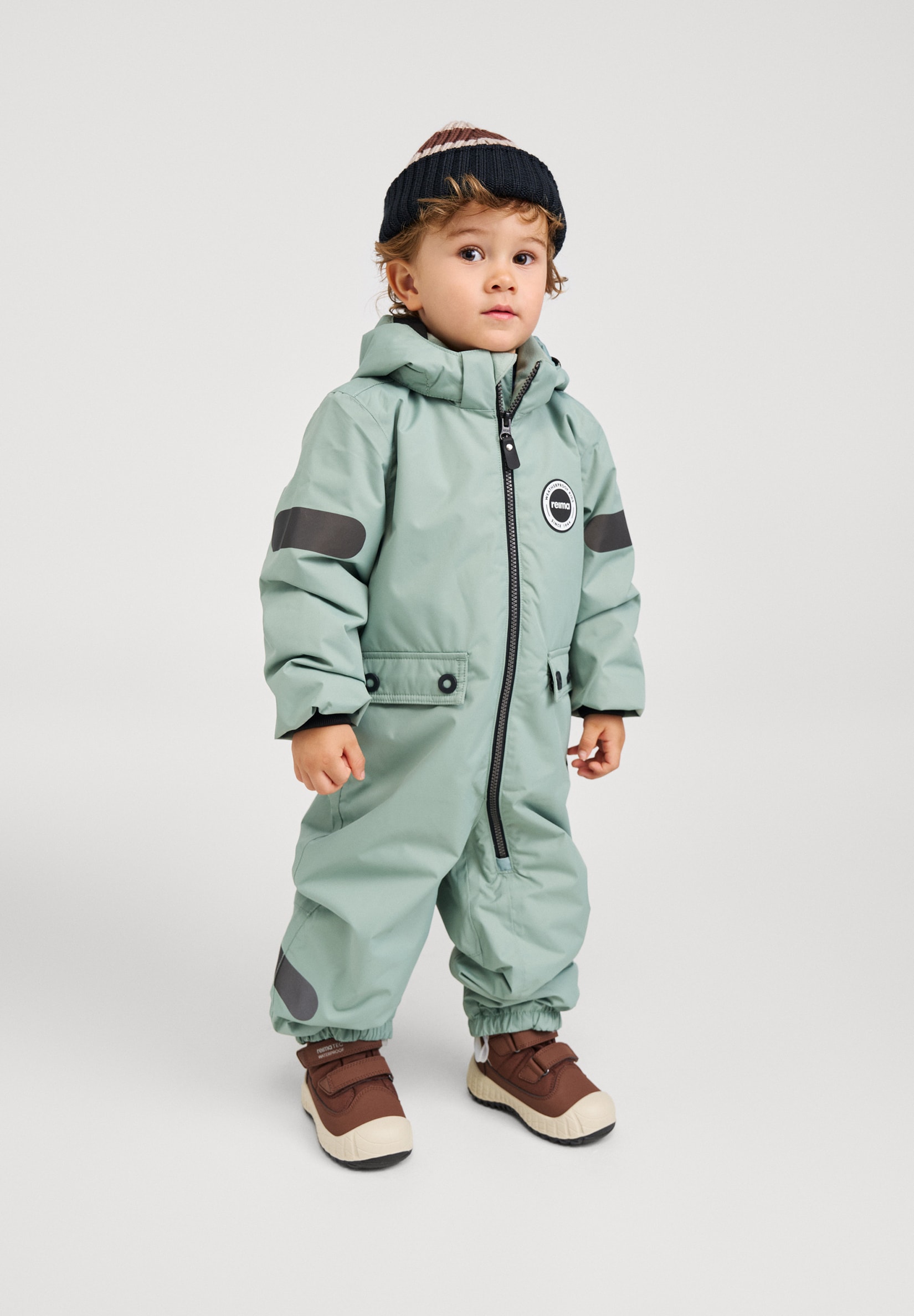 Marte Mid ReimaTec Overtrekk Stone Green