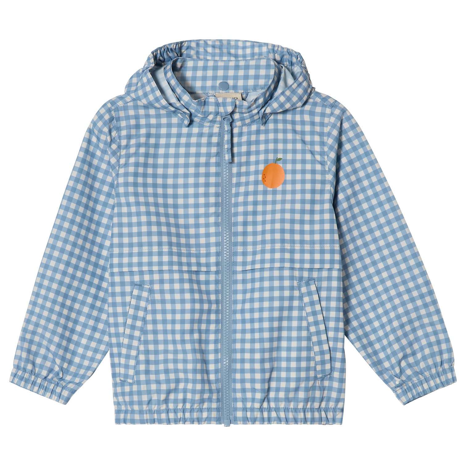 Simrishamn Windbreaker Dove Blue Check