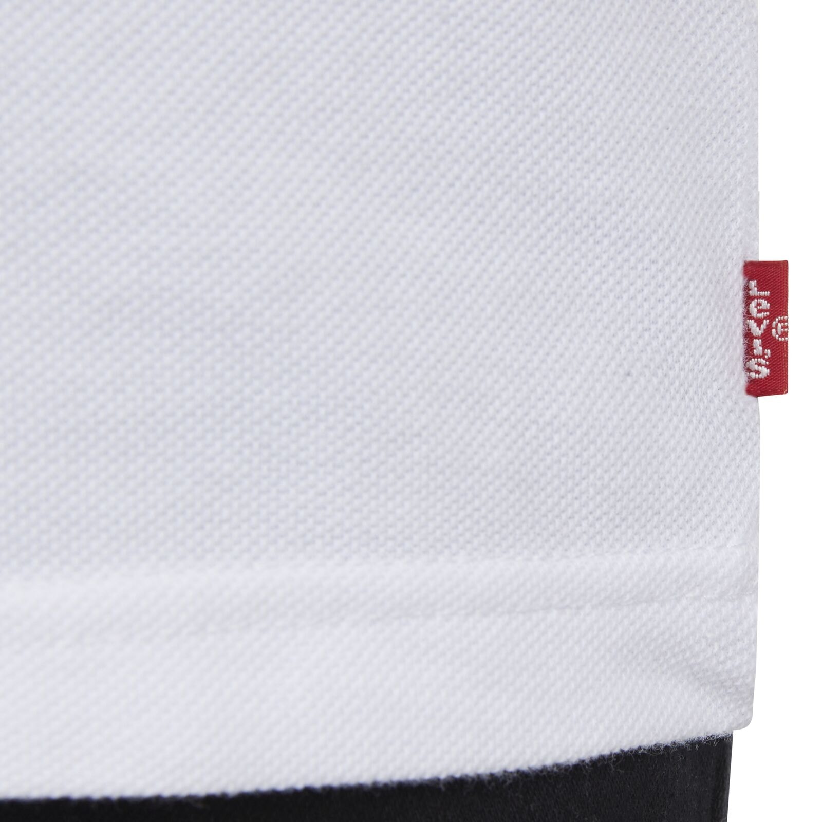 Batwing Polo White Red