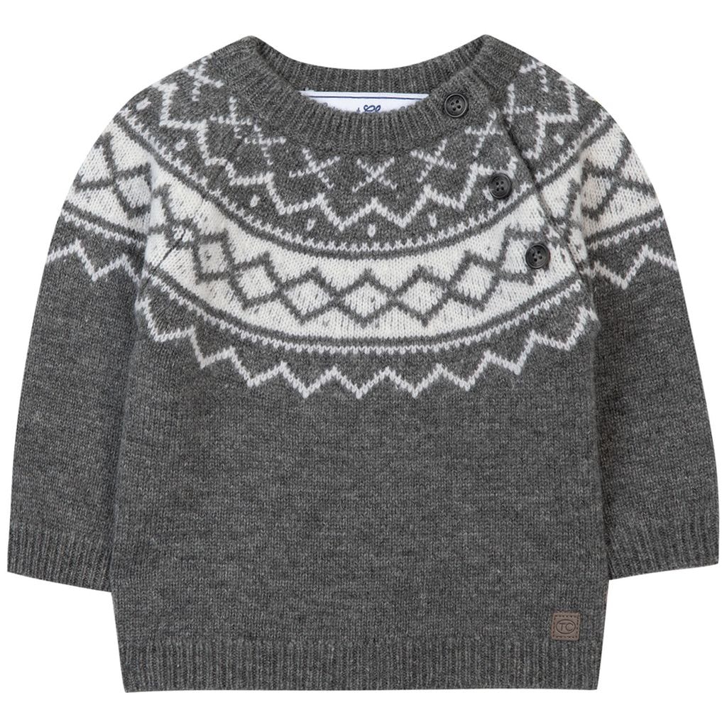 Knit Sweater Dark Gray
